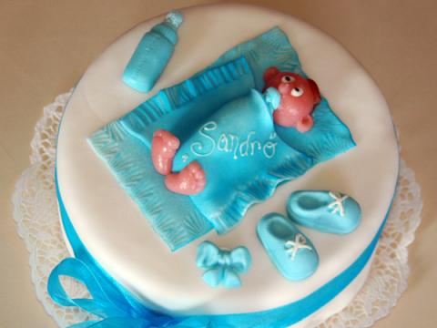 Babytorte „Bett“