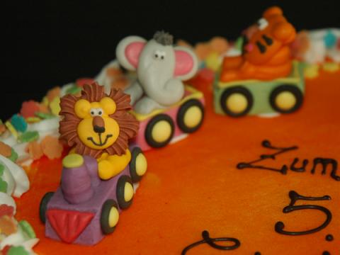 Kindertorte „Zug“